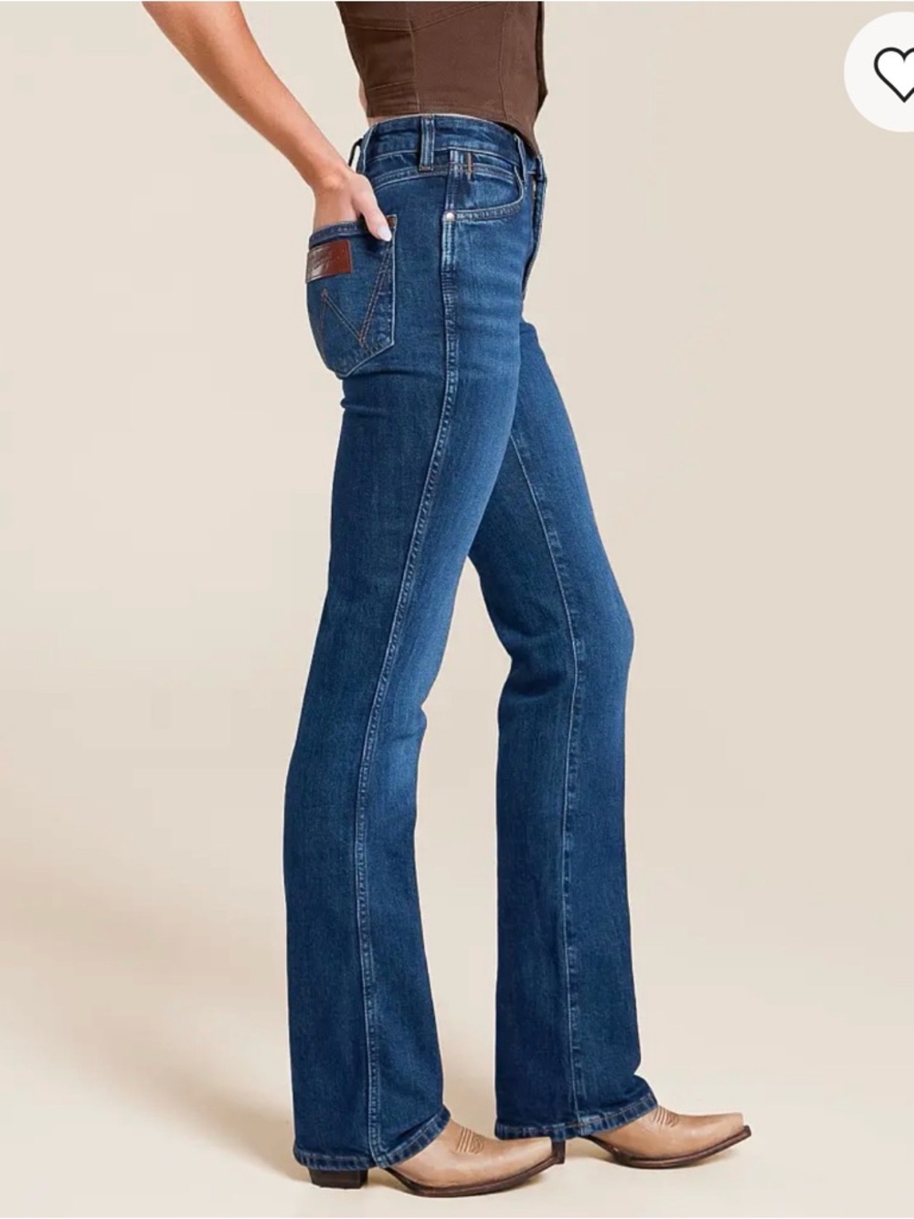 Wrangler Women's Retro Bailey Boot Stretch Jean